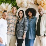 Allyson Felix Instagram - Surrounded by so much love! Can’t wait to meet you little one🤎👶🏾