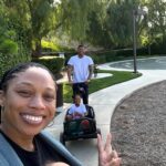 Allyson Felix Instagram - I can confirm going from 1 kid to 2 is wild🤯🙃🤪but I love it here🫶🏾