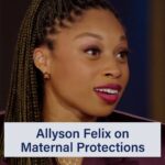 Allyson Felix Instagram - “We need to support every athlete holistically and that means motherhood as well.” @allysonfelix