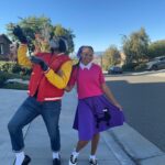 Allyson Felix Instagram - Because one outfit isn’t enough. Until next year 🎃👻