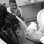 Allyson Felix Instagram - This journey!! After the traumatic and life threatening delivery I had with Cammy due to severe pre-eclampsia, the most important thing I wanted from this birth was for my son and I to survive. I’m so grateful to God that we did!🤍🙏🏾 I was blessed to have the unmedicated VBAC that I wanted so badly. Instead of sharing the usual challenges and traumas around birthing, I get to share the most beautiful, powerful, ridiculously hard yet insanely rewarding experience. My heart is bursting with gratitude because, this time it’s a story of joy and healing. Having a doctor who looked like me, understood my fear, listened and made me feel safe was everything! I simply could not have done it without my doula @chandlerchrista . She was the support and guide that I needed. She believed in me and encouraged me when I started to doubt myself. @doulalovescreation gave me the tools to be able to birth naturally using hypnobabies. My partner @supermanferg was my rock through it all. My advocacy work around black maternal health will continue because every woman of color deserves to have the full experience of joy in birth, instead of the fear we are accustomed to. We are so madly in love with Trey🩵 photos: @chandlerchrista