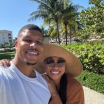 Allyson Felix Instagram - 22 years ago I went Jamaica for the World Junior Championships and met my now husband on that team. I also fell in love with the incredible people and the beautiful country. Even though they always cheered against me🤣 I honestly feel so appreciated when I am here. It was only right for us to come back for our babymoon. Jamaica will forever hold a special place in my heart. Thank you for all of the love and hospitality🇯🇲🖤