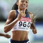 Allyson Felix Instagram - If I could describe it all in one photo. • Swipe to see the journey that brought me here. 👉🏾👉🏾👉🏾 • Here’s what I can tell you about that journey. There have been more tears than celebrations, more doubt than confidence, more prayer than trash talking. What I’ve learned is that you have to keep going. Just don’t quit. When you get knocked down, get back up. Ask for help because you’ll never do it alone. Take small steps toward your passion and you’ll end up in your purpose. • Be brave with your life because you’ll have an impact on people that you never thought was possible. Nothing but love 💙💙