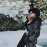 Almeda Abazi Instagram – ❄️dancing in the snow❄️