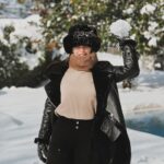 Almeda Abazi Instagram – ❄️dancing in the snow❄️
