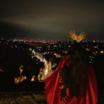 Almeda Abazi Instagram - 👐🏻Gëzuar Shqipëri 🇦🇱🦅 Edhe Bosfori sonte po kuqëron per nder të Shqipërise 🇦🇱🦅 #111vjetpavarësi❤️🖤