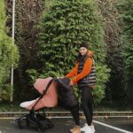 Almeda Abazi Instagram – Efehan izin verirse Alina’yi gezdiricez😆🧡 @anex_turkiye @anex_baby 😍🧡