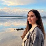 Almila Ada Instagram – Baby blue💙☁️
 #sunset