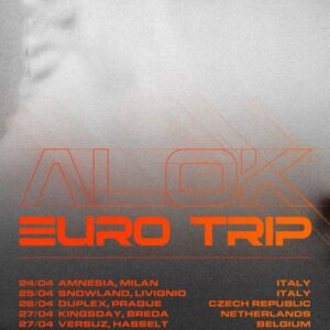 Alok Instagram - Next shows: Apr 24 - @amnesiamilano - Milan, Italy Apr 25 - @snowlandlivigno - Livigno SO, Italy Apr 26 - @duplexprague - Prague, Czech Republic Apr 27 - @clubversuz - Hasselt, Belgium Apr 27 - Kingsday - Breda, Netherlands