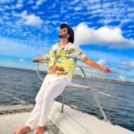 Aly Goni Instagram – Had so much fun on catamaran Sunset cruise 🥹💙🌊🇲🇺. 

@mauritius.tourism 
@europamedia.ent 
@mauritius_india 

#MauritiusNow
#FeelOurIslandEnergy
#mauritiustourism