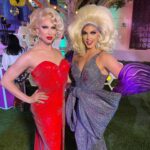 Alyssa Edwards Instagram - The Blonde & Ambitious ✨ Always Enjoy A Kiki With My Gal Pal @bhytes @werehere Premiere 🌈 👗 @fashionbyreyortiz 💄 @dillondeltoro Hair @in2gr8ion #DancingQueen #Drag #Queen #Blonde #Beauty #WereHere