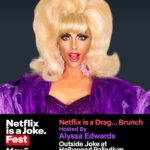 Alyssa Edwards Instagram - JUST ANNOUNCED I’m LIVE On Stage At The Hollywood Palladium This Coming May Hosting @netflixisajoke I’m Supa Stoked For This Gig and I Can’t Wait To See Y’all There 🌈 Day Passes On Sale Friday 10amPT For $25‼️ #DancingQueen #netflix #netflixisajoke
