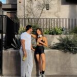 Alyssa Lynch Instagram - cold brews to go on a morning coffee walk > @caffeluxxe