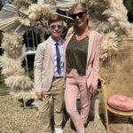 Amélie Neten Instagram - Aujourd’hui nos amis se sont unis … mariage de Jenifer&valentin on est là avec Hugo pour fêter cette superbe journée avec eux… 💒♥️