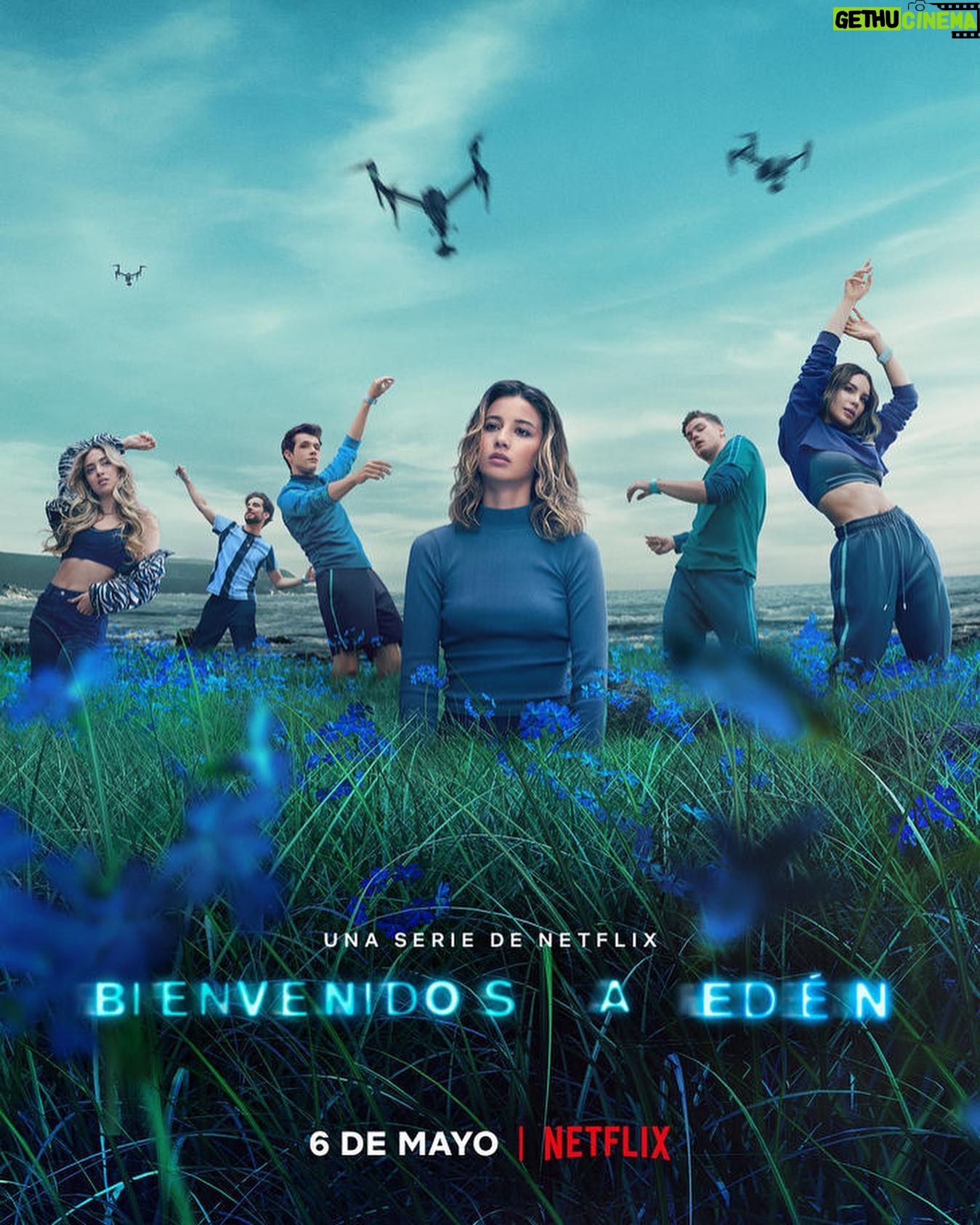 Amaia Salamanca Instagram - El viaje de tu vida 🌀💙 #bienvenidosaeden El 6 de mayo en @netflixes
