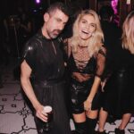 Amaia Salamanca Instagram - Rock your leather glam ! 🖤 Y que cumplas muchos más, Juanita!! 💕💓💕 #juanaclandestine 📸 @pepinomarino 🚀
