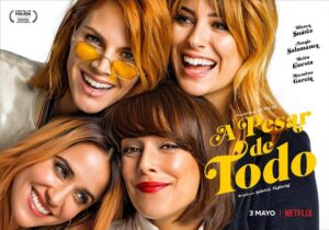 Amaia Salamanca Instagram - Pues resulta que voy a estar con mis ‘sistás’ en Málaga el sábado 16 presentando nuestra nueva peli para Netflix, ‘A pesar de todo’. Y #memuerodeganas @blanca_suarez @macarenagarciaoficial @belen_cue 💜💛💚