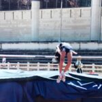 Amaia Salamanca Instagram - De cuando hacía salto de altura con 12 años. Los momentos más bonitos de mi infancia están ligados al atletismo y sus campeonatos. Lástima que la altura no me acompañó 😂 #atletismo #colegiobase #tbt
