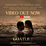Amala Paul Instagram - Feel the pulse of passion in this soulful track – a symphony of emotions waiting to be discovered. Song Out now on YouTube. #Omane | #SarasaRaagaKilikinchita | #MandanaTumba | #PathikathaThee #Aadujeevitham #TheGoatLifeInCinema @arrahman @resulpookutty @benny.benyamin @talib_m_albalushi @rikaby1 @kr_gokul @Stephy_Zaviour @robinjorje @susil.thomas @ranjithambady @vishal_fx84 @finngeorgevarghese @editor_sujirbabu @ajithbabu7 @prince_raphel @prasanthmadhav.artdirector @sunil_ks1 @sreekar.prasadl @im_a_s_h_ @aafilms.official @mythriofficial @redgiantmovies @hombalefilms @prithvirajproductions @rakshitasuresh @armaanmalik #PavanKB @kavingarsnekan @rakendumouli @magicframes2011 @iamlistinstephen
