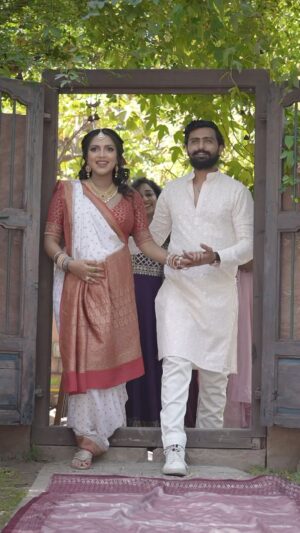 Amala Paul Instagram - Welcoming my gypsy queen and the goddess mama to be home ❤️🪬 #babyshower #shrimant #gujarat #homesweethome 

Bangles and fingerrings @jewelsbyshweta 
Photography and films @shadeandlightphotography