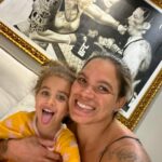Amanda Nunes Instagram – Feliz Aniversário Larinha 🦖 te amo 😘 Happy birthday to my niece. @annalaranunes