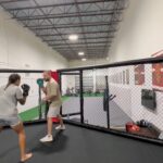 Amanda Nunes Instagram - #lioness🦁studio Coach @kevin_gleason7 @lionessstudio2022 sharpening both sides / Afiando ambos os lados BB.