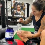 Amanda Nunes Instagram – A new Yamamoto protein supplement: ORYX, based on goat’s milk whey protein concentrate. Goat’s milk offers a protein material that proves to be of absolute biological and nutritional value for the recovery and muscle mass building of athletes with higher protein requirements @yamamotonutrition
@yamamotonutritionitalia
@alphazer #lioness🦁studio