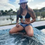 Amanda Nunes Instagram – In between training with the best! @celsiusofficial #CELSIUSBrandPartner #CELSIUSLiveFit