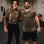 Amanda Nunes Instagram - It was awesome to meet the GOAT in person. @mathewfras Nosso encontro foi sinistro valeu Mat. #lioness🦁studio #crossfit