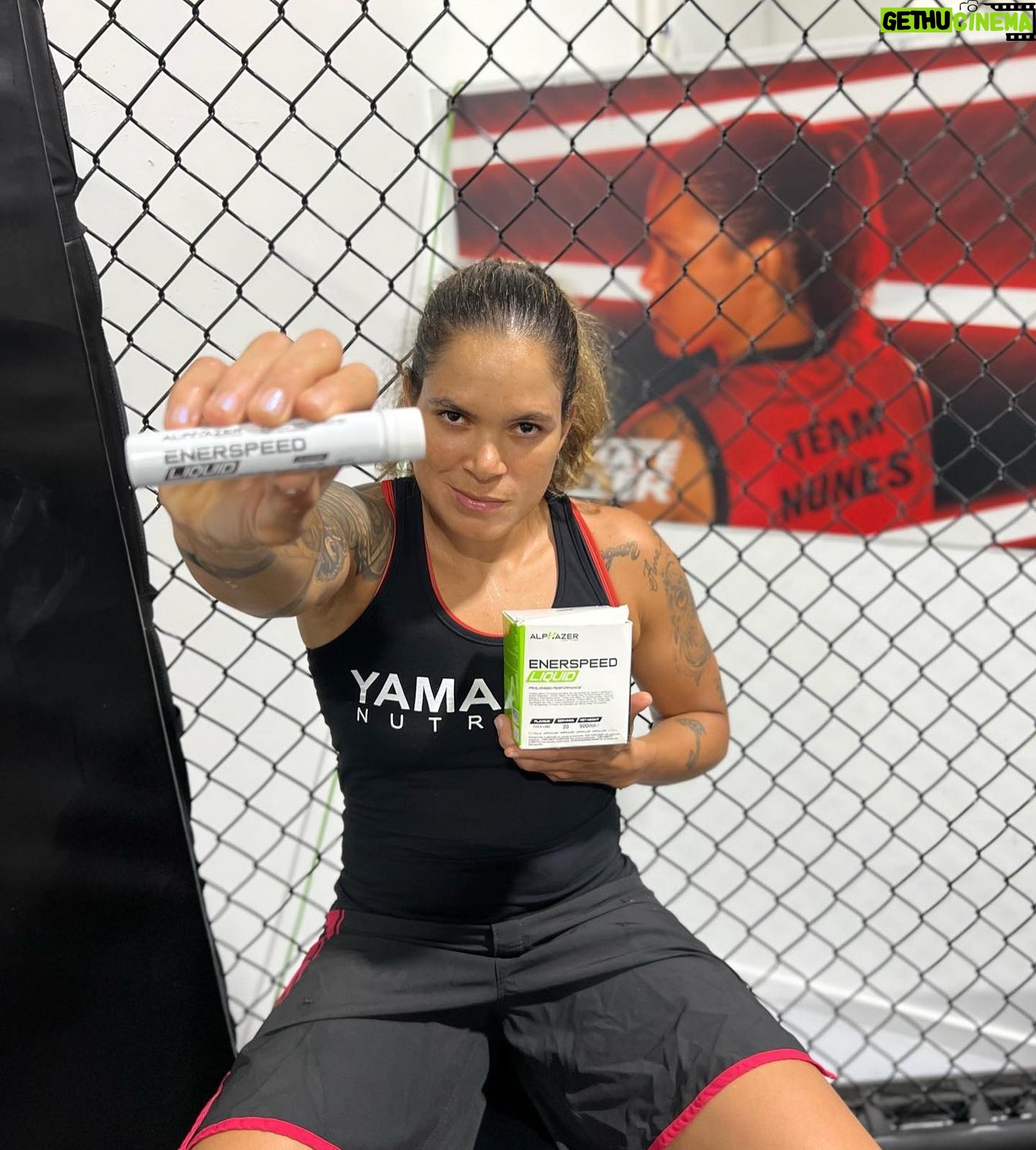 Amanda Nunes Instagram - For all my pre-workout I chose Enerspeed Liquid πͺπ» Ready-to-drink liquid pre-workout based on Guarana (caffeine), Tyrosine, Taurine and Glucuronolactone. It supports performance in endurance sports as an excellent energizer and for counteracting fatigue @yamamotonutrition @yamamotonutritionitalia @alphazer @yamamotonutritionitalia @alphazer