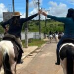 Amanda Nunes Instagram – 🐎 Foi bão demais da conta 🐎 This is my life 🐎  #montaria #pojuca 🇧🇷 @fazendalagoaverde
