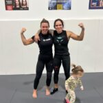 Amanda Nunes Instagram – Thank you for the push today @maggiegrindatti Treino bom danado valeu Maggie. #bjj