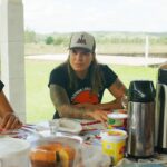 Amanda Nunes Instagram - Aôoooooo lá em casa ☕️ cafézinho de Mainha.🏡 in the farm. @fazendalagoaverde 🇧🇷