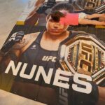 Amanda Nunes Instagram – Kiss for Mamãe 💓 Beijinho em Mamãe.