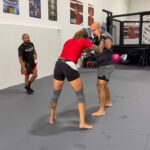Amanda Nunes Instagram - Drills with coach @dezm80 @lionessstudio2022 and my Bro @brunocariocasantos Drills com Prof Dez e Meu parsa Bruno Carioca. #wrestling 🤼‍♂️