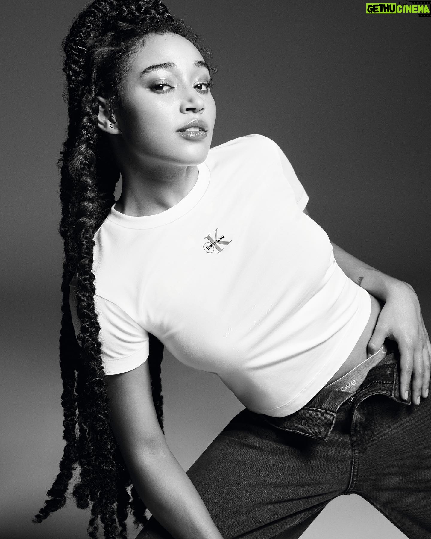 Amandla Stenberg Instagram - Show it off. Let it out @amandlastenberg The new Pride campaign and collection are out now. By @karimsadli. This year we’re proud to continue our partnerships with @ilgaworld, @pflag, and @translawcenter in their efforts toward LGBTQIA advocacy, equity and safety.