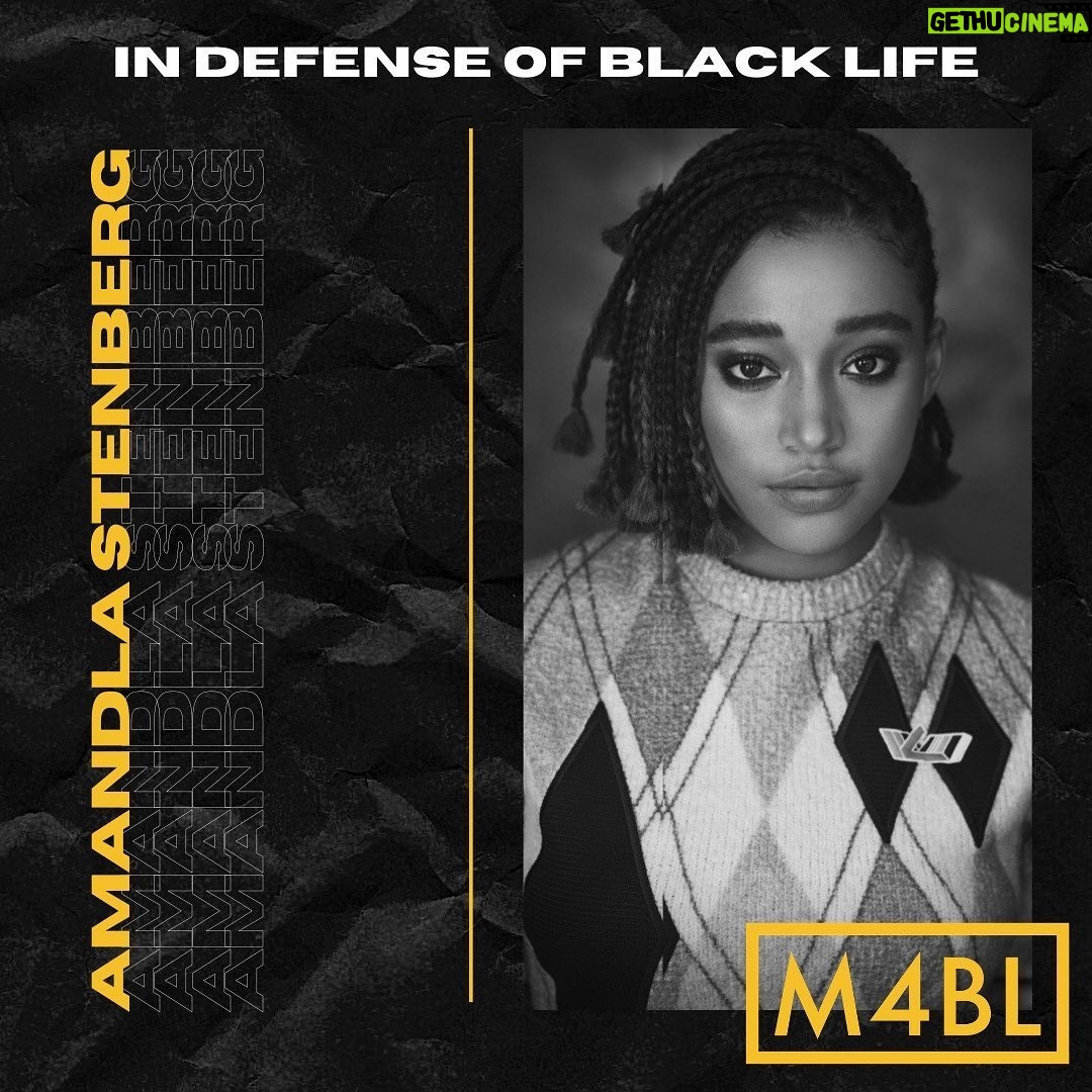 Amandla Stenberg Instagram - Good afternoon y’all, I wanted to let you know I signed onto this letter penned by the @mvmnt4blklives calling for the defunding of police. Link is currently in my highlights underneath “SIGN”. It already has over 38,000 signatures which is unprecedented, and if you too believe in the divestment of police funds into resources that sustain and nurture our communities you should add your name to that list. The reallocation of resources and reimagination of what policing looks like in this country is an imperative step in abolishing the legacy of slavery. We cannot afford to be continually oppressed by an institution whose presence was founded upon the enslavement of black lives. The presence of a police state that operates through punishment and violence is an indication that something is already broken. Let’s invest in a system that addresses what our communities need instead.