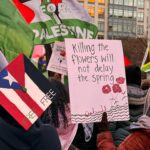 Amandla Stenberg Instagram - Washington, D.C. now KILLING THE FLOWERS WILL NOT DELAY THE SPRING TINY HEARTS SHOULD BEAT WITH HOPE NOT DIE IN DARKNESS CAN WE AGREE GENOCIDE IS NOT OKAY? CEASEFIRE NOW