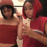 Amandla Stenberg Instagram - J Dawg, J Milly, noonie pie happy bdaaay ;’)) I’m so lucky to grow up with u, here’s a master shit post in ur honor kingus 👑