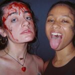 Amandla Stenberg Instagram - BODIES BODIES BODIES nationwide tomorrow <3 love these chickadees so deeply, what a joy it was to get muddy bloody freaky gory alongside you, and thank you @a24 for my first experience as an executive producer. HAVE FUN FREEKS!