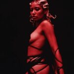 Amandla Stenberg Instagram - siren song 🏹 choreo by @charmladonna 🏹 thank you for guiding me so lovingly 💌 from The Melodic Blue, a short story by Baby Keem Directed by @savannahsetten, made by @pglang