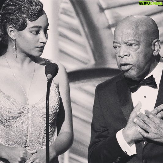 Amandla Stenberg Instagram - Mr. John Lewis in the 1960 film “Sit-In” by Robert M. Young! His devotion to liberation is the most powerful, it is love. I feel so honored to have been touched by his soul within my lifetime - emotionally through his activism, and in the flesh by having had the chance to meet him and stand by his side. I send all my love to his family and the upmost gratitude to the heavens for giving us Representative John Lewis. Thank you Sir for your life of service and dedication. 🕊
