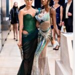 Amanza Smith Instagram - Stole this pic right from Chelsea’s page! I loved this dress, and it never got its camera time only from the back so ladies and gentleman here was my season six finale scene dress from the front! Thanks, Chels!! PS today is officially one month. I’ve been in the hospital. Yikes