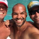 Amaury Nolasco Instagram - Quality time with childhood friends !! Thank you, God. You are EVERYTHING ! #holyweek #whereinthewolrdisamaury