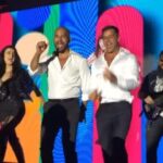 Amaury Nolasco Instagram - Got my Menudo audition with my boy @ricky_martin ! Hope I get the part ! Watch the cameo by my sister @evalongoria had at the end ! #dreamscometrue #VivanLosNovios #toomuchfun #boricuasonstage 🇵🇷🇵🇷🇵🇷