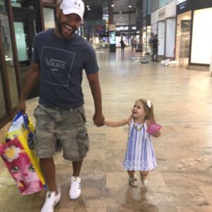 Amaury Nolasco Instagram - She owns my heart ❤️.. I'm screwed 😩. Whatever she wants, she gets. 🙈. #lovemygoddaughter #whereinthewolrdisamaury #itsstillhappening #family