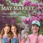 Amber Marshall Instagram - TODAY IS THE DAY!! I hope to see many of you out in Diamond Valley today for our May Market, but if you can’t make it in person, you can tune in to our live stream on the @marshallscountrystore Instagram page at noon today! It will also be streamed on my Amber Marshall FaceBook Page and YouTube. 😊
