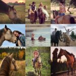 Amber Marshall Instagram - 🐴 Since my latest newsletter focussed on Cash the Quarter Horse and his mama Shay, I thought it was only fitting to add this special horse to my #MarshallSundayStory this week. Let’s go back to April 18, 2009 when a sweet little buckskin was born. I met him shortly after when his mom came to board at my home. Falling right in love I very quickly asked if this little colt was for sale. At the end of that summer when the boarded horses went home, Cash got to stay. This handsome guy and I had many adventures together over the next several years. He has always been an extra cuddly horse and excels with human attention. Most of the horses I’ve had are independent and flourish in the herd, even if I don’t have the time to spend with them regularly. Cash was different, he needed a human. My schedule filming Heartland is quite demanding, and I would find myself driving in late at night seeing Cash standing with his head hung over the fence, apart from the herd, watching me head to the house. I would try to go out to give him a cuddle as often as I could, but I knew he deserved someone who could devote more time to him. It was during one of these late night drives home from work that my friend Shay reached out, needing a listening ear. Her horse Montana was going in for surgery and wouldn’t be rideable for quite some time. She was pretty upset by the news. I’m a believer that things happen for a reason and situations present themselves at the right time. I knew in my gut this was the right place for Cash. At the time Shay lived in Ontario, so after she excitedly agreed, I loaded Cash up, and he made the journey east. These two bonded over the next many years, and had some great adventures themselves, but the most memorable of all, was when they packed up and both travelled west to answer a calling in Shays heart. Now I get to see the two of them regularly and continue our adventures together. You can hear more of their story on my newest addition of Rambling Rides on my YouTube channel. 🐴 📸 To see more Cash photos on Instagram click #AmberHorseCash And be sure to check out Shay’s account: @CashTheQuarterHorse