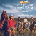 Amber Marshall Instagram - We have a fun filled day tomorrow!! (Monday April 15th) Come join the party virtually from wherever in the world you may be. The good times begins at 12:00 MT with @UpFaithAndFamily to kick off Season 17!! Join me and other cast members for the Heartland Virtual FanFest at 2pm EDT (That is noon in Calgary) 😉 Let’s celebrate all things Heartland with exclusive sneak peeks, behind-the-scenes stories, and more! Sign up at HeartlandFanFest.com. #HeartlandFanFest After that I would love you to join me for Tea. I had so much fun during our last “Tea Time with Amber” that I decided to invite my good friend Katie Brown to join in. Pour a cup of your choice, grab a comfy spot to sit, and get ready for some stories and laughter. This will stream on Instagram, Facebook and YouTube. See you there! #TeaTimeWithAmber