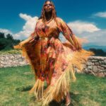 Amber Riley Instagram - Freeing yourself was one thing; claiming ownership of that freed self was another. – Toni Morrison Hair: @marvinzworld_ Makeup: @veechanda